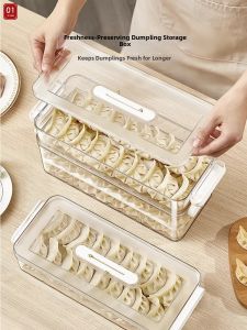 Freezer-safe Food Grade Dumpling Storage Box