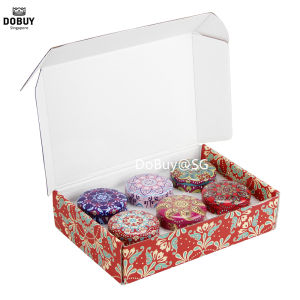 🔥SG LOCAL STOCK🔥【Gift Set - Bundle of 6】Scented Candle / Christmas gift Christmas Candle Christmas decoration / Soy Wax Scented Candle / Aromatherapy Candle