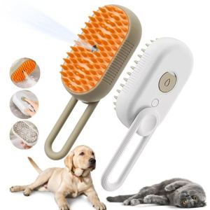 3 in 1 Pet Massage Comb Dog Steam Brush Cat Grooming Comb Hair Removal Pet Cleaning Supplies