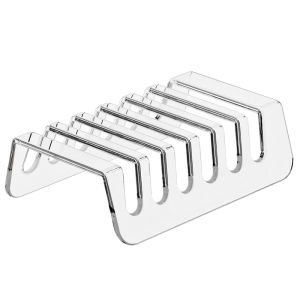 QIOEROUL | Transparent Multi Device Storage Box Desktop Phone Charging Organizer