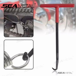 SEAMETAL Motorcycle Exhaust Spring Puller Tool Motorcycle Exhaust Spring Hooks T Handle Spring Hooks