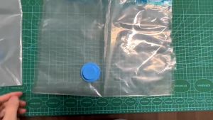Acuum Storage Bag Travel Clothes Waterproof Storage Bag Compression Luggage Storage Bag with Hand Pump