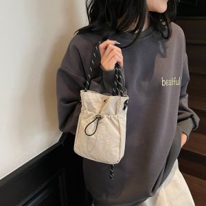 Túi Đeo Chéo Nữ Dung Tích Lớn Oxford Canvas Commuter Túi Đeo Chéo Đơn Giản Túi Đeo Vai Túi Đựng Điện Thoại Di Động