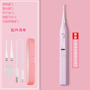 Baby Earpick Ear Cleaner Extractor LED FlashLight Ear Cleaner Earwax Remover Kids Adult Ear Care Curette