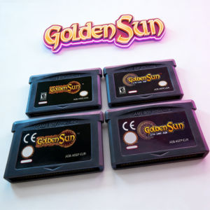 Video Card Golden Sun / The Lost Age Cartridge for GBA SP NDS NDSL English Console Tool