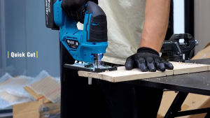 Mesin Gergaji Jigsaw Gergaji Kayu Cordless Tenaga baterai Gergaji Potong Kayu portable