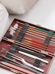 20Pcs/Set Alat Pembersih Telinga Penghilang Stress Stainless Pembersih Kuping Telinga Alat Kotoran Telinga Alat Untuk Membersihkan Telinga Ear Wax Ear Pick