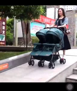 [siêu rẻ] XE ĐẨY ĐÔI 3 TƯ THẾ NẰM - NGẢ - NGỒI