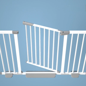 Sturdy Adjustable Home Gate Indoor Dog & Baby Safety Fence for Stairs Pets Children Easy Install