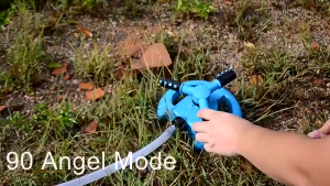 360 Degree Automatic Rotating Garden Sprinkler for Lawn and Grass - Green