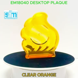 EM18040 Plak Acrylic Cenderahati Plaque Souvenir Stand/Simple Gift