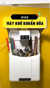 Máy sấy đũa Máy sấy khử khuẩn đũa Hộp sấy đũa thìa muỗng khử khuẩn khử trùng tia UV