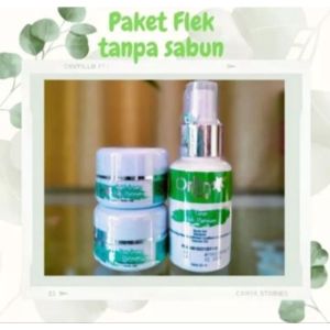 Paket Flek Platinum tanpa sabun Orlin Beauty / Memudarkan Flek Hitam Skincare bpom