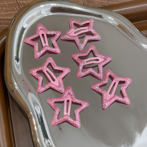 NING ZHOU | Cute Side Bangs Hair Clip for Girls with Small Star Hairpins
