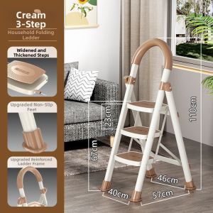 Thickened Aluminum Alloy Folding Step Ladder