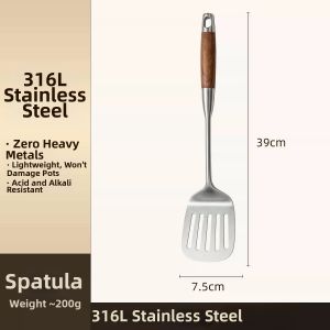 youqin | Thickened Stainless Steel Cooking Utensil Set 316L
