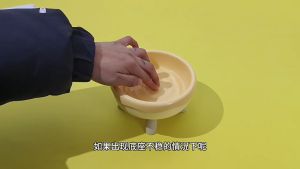 Donut Pet Bowl High Foot Cat Food Bowl Plastic Water Kitten Plate Pet Drinking Eating Feeder Drinking Bowl