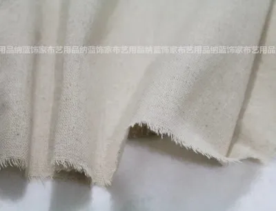 Linen Fabric Pure Color Sofa Linen Cotton-Linen Blend Background Cloth DIY Handmade Tablecloth Modern Minimalist Style
