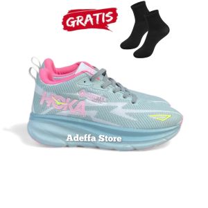 PALING LARIS!!!Sepatu Lari Hoka Clifton 9 Sepatu Running Hoka one Clifton 9 Gore Tex Terbaru