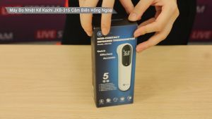 Nhiệt kế hồng ngoài đo trán đo nhiệt độ môi trường đo nhiêt độ bề mặt Kachi JXB315 có chứng nhận FDA Mỹ