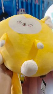 Moshi Moshi ตุ๊กตา หมอนสัตว์ 003จิ้งจอง สีเหลือง ขนาด 40x30 ซม.