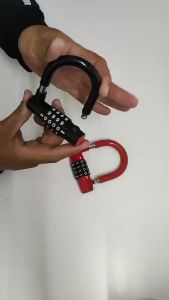 [💥 Mới]Ổ khoá số khoá 4 số chữ U HD loại cao cấp an toàn chống trộm bảo mật cao có thể thay đổi mật mã