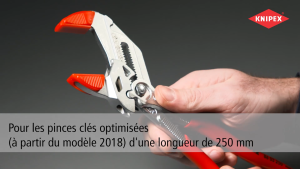 Bộ 6 Miếng Ngàm Nhựa Knipex 86 09 250 V01 - Gắn Kìm Mỏ Lết Knipex 250mm [Chính hãng Đức/ Germany]