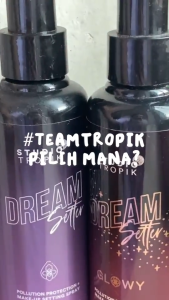 STUDIO TROPIK DREAM SETTER SATTING SPRAY MATTE UNGU