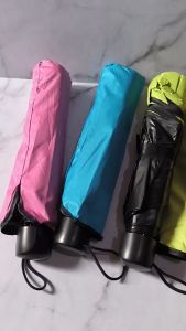 Payung Lipat Magic 3D Magic Umbrella 3D Payung Hujan 3 Dimensi Payung Motif Bunga Payung Ajaib 3D Polos Saat Kering Muncul Motif Jika Terkena Basah - Warna Acak