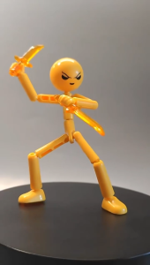Đồ Chơi Người Que Cưỡi Mô Tô Chiến Binh Moto Stickman Đồ Chơi Stickman Hình Nhân Cử Động 360 Độ