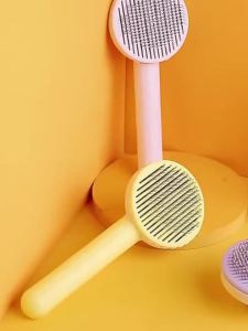 Stainless Steel Pet Hair Comb Dog Cat Grooming Brush Anti Static Floating Fur Remover For Dog Cat Daily Groom Care Cleaning Tool