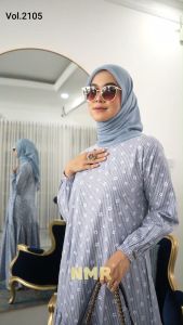 NMR Gamis Cotton Z*ra Vol 2105-2 (Resleting Belakang)