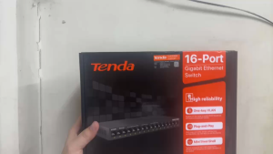 TENDA TEG1016M 16 Port Gigabit Switch Unmanaged Ethernet Switch with Traffic Optimization