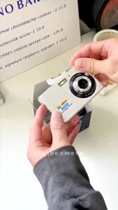 Kamera DIGITAL POCKET ORIGINAL FULL SET Kamera digital retro HD Digicam Kamera Pocket 48MP Kamera Kamera digital pocket ORIGINAL FULL SET 48MP Layar LCD 27 Inci Zoom 8x Tangkap Senyuman Anti-guncang dengan Baterai kartu SD