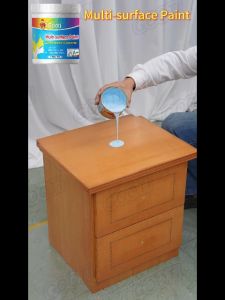 GOOTI Multi-Surface Paint for Wood/Metal Indoor/Outdoor Waterproof Anti-Rust Long-Lasting - Multi-Color Options