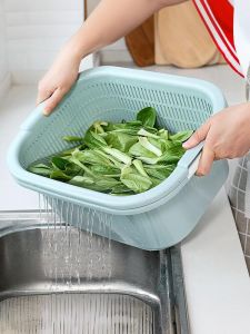 Jiaxun | Double Layer Kitchen Drainer Basket
