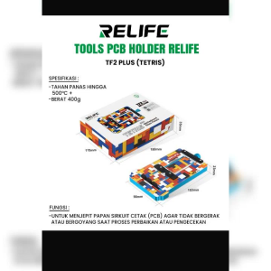 TOOLS PCB HOLDER RELIFE TF2 PLUS HANDPHONE (TETRIS) PENJEPIT PAPAN SIRKUIT CETAK ORI
