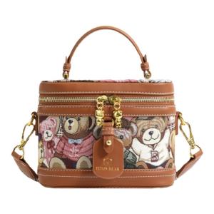 High-quality Sensation Bear Box Canvas Tote Bag