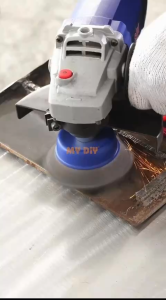 MYDIYHOMEDEPOT - SALI 3" Brass Coarse Crimped or Twisted Knotted Wire Cup Brush M10 Angle Grinder Brush Rust Removal