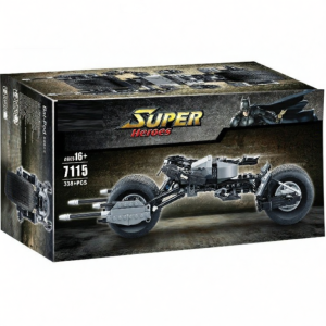 Batman Motorcycle Construction Blocks