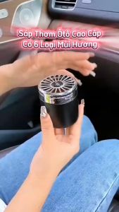 Sáp thơm THALO sáp thơm khử mùi ô tô sáp thơm hương tự nhiên dịu nhẹ thoải mái thiết kế sang trọng