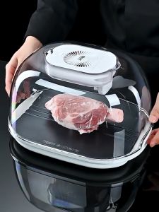 KAYUSO Kitchen Quick Thaw Machine Food Grade Aluminum Meat Steak Defroster Defrosting Tray Box Ice Melting Kitchen