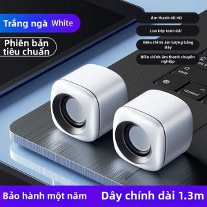 Mini Computer Speaker Eurobird Y2025 Desktop Laptop Home Use Small Sound Box Bass Cannon Loudspeaker Audio Multimedia