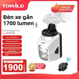 Đèn xe đạp phía trước không gây chói cho đi đêm 1700