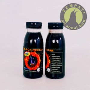 SEMPATI Black Nektar 100ml Black Nectar Pakan Makanan Minuman Harian Lomba Instant Instan Gacor Penggacor Burung BLNCT Konin Kolibri Pleci Sogon Kowul
