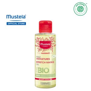 MUSTELA Organic Certified Stretch Marks Oil for Maternity (105ml / 3.55fl.oz)