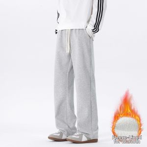 TUCANO | Loose Straight Leg Fleece-lined Mens Tracksuit Pants