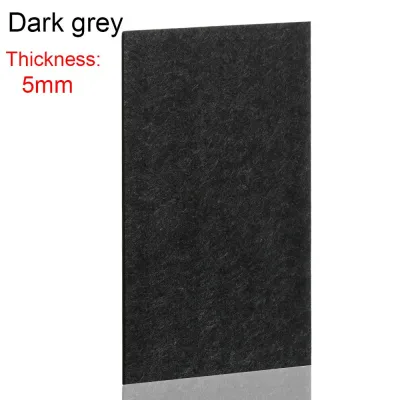 3/5mm Home Wear-resisting Bumper Self-Adhesive Table Sofa Anti-slip Mat Furniture Leg Felt Pads Floor Protector Anti Noisy