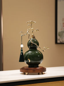 BAOTISEN | Prosperity Pine & Gourd Chinese Style Decorative Crafts