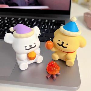 Hot Toys | Maltese Puppy Embrace The Warmth Series Trendy Blind Box Figure Toy Desktop Ornament Cute Hair Accessory For Gift